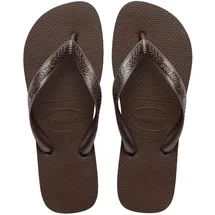 havaianas Top Tiras Dunkelbraun 37