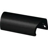 Hermeta Möbelgriff schwarz ku.-besch.78mm