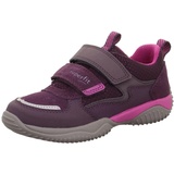 Superfit Storm Sneaker, Lila Pink 8500, 40 EU Schmal