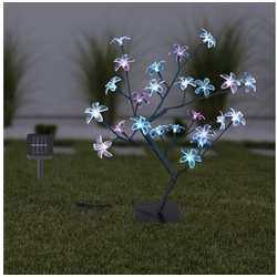 Globo LED Solarleuchte GLOBO Solarleuchte Garten Baum Bunt Solarlampe Außen Außenleuchte