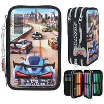 DEPESCHE 3-Fach Federtasche Gaming