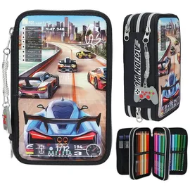 DEPESCHE 3-Fach Federtasche Gaming