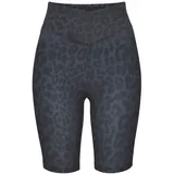 LASCANA ACTIVE Radlerhose Damen anthrazit leo Gr.32/34