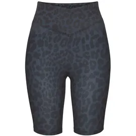 LASCANA ACTIVE Radlerhose Damen anthrazit leo Gr.32/34