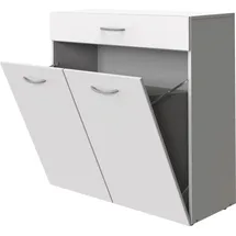 WIMEX Kombikommode 80 x 98 x 40 cm Weiß