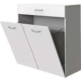 WIMEX Kombikommode 80 x 98 x 40 cm Weiß
