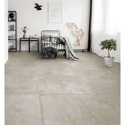 Feinsteinzeug Wand- & Bodenfliese Phorma Grigio Rustikale Fliesen grau 60 x 60 cm