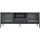 House Nordic Lowboard 160x60x35 cm Schwarz Holzwerkstoff/Metall