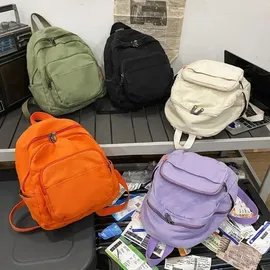 luxuskollektion Makukke Damen Rucksack Klein Canvas Grün