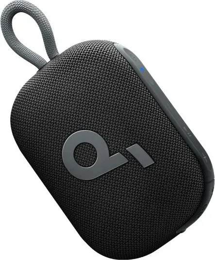 soundcore Anker Select 4 Go Bluetooth-Lautsprecher, tragbarer Mini-Lautsprecher für den Duscheinsatz, 20 Stunden Wiedergabezeit, IP67 wasserdicht und staubdicht, schwimmfähig, kraftvoller Sound, für Innen- und Außenbereich sowie Wandern, Schwarz