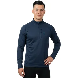 Haglöfs Korp Mid Halbreißverschluss-sweatshirt Herren Tarn Blue S