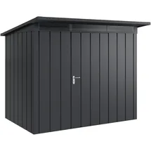 hörmann stauraumsysteme Juno Gerätehaus 2,62 x 1,66 m Anthrazitgrau