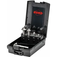 Ruko Kegelsenker-Satz 4S HSSE-Co 5 DIN 335 90° 5-teilig