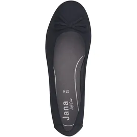 Jana Damen 8-22163-41 Ballerina, Schwarz, 37 EU