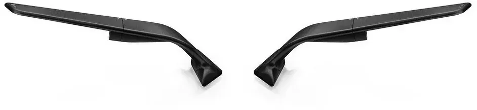 Rizoma Stealth Bss050 Satz Rückspiegel - Black - One Size