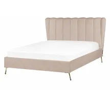 Beliani Miribel 140 x 200 cm Taupe