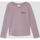 s.Oliver Longsleeve mit glitzerndem Front- und Rückenprint - pink - 92/98