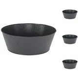 Mojawo Pflanztopf Ø 22 x 10 cm Verzinkt