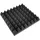 Omnitronic Akustikschaumstoff Pyramide schwarz 2 St. 50 x 50 x 10 cm