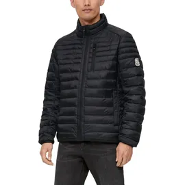 S.Oliver Steppjacke mit Stehkragen schwarz, M