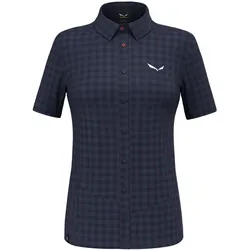 Salewa Puez Dry S/S Shirt Wanderbluse 36 3960 navy blazer - Größe:36$Farbe:3960 navy blazer