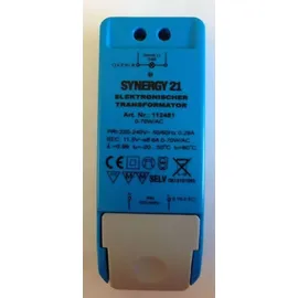 ISOLED Isolierte 12 V/AC, 0–70 W, Transformator, LED-Treiber ohne Mindestlast, kein LED-Flimmern und kein Transformatorgeräusch, dimmbares Netzteil, Blau