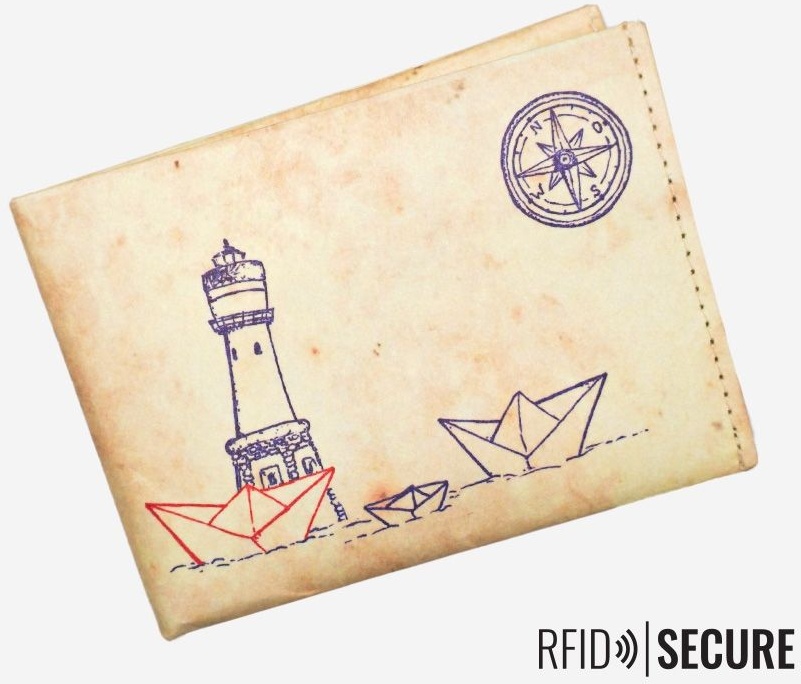 paprcuts Portemonnaie RFID - Leuchtturm
