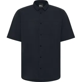 Jack Wolfskin Sierra Canyon Kurzarmhemd Dark Navy S
