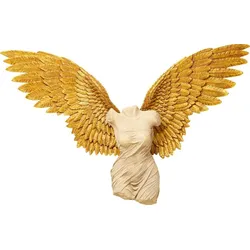 KARE DESIGN Wandobjekt Gela Angel 53724 Kunststoff Gold