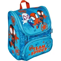 Scooli Vorschulranzen "Cutie", Kinder, Gr. B/H/T: 22cm x 24cm x 16cm, bunt (spider man), Polyester, gemustert, Rucksäcke