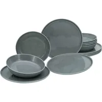 CreaTable Chef Collection Tafelservice 12-tlg. grau