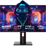 KTC 27-Inch 2K Gaming Monitor, 180Hz Refresh Rate, QHD 2560 * 1440 Fast IPS Screen, 1ms, 124% SRGB, FreeSync G-SYNC, Full HD, VESA Mount