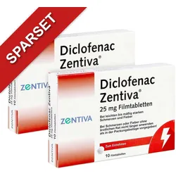 Diclofenac Zentiva 25 Mg Filmtabletten