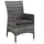 Primaster Nardo XL Diningsessel 65 x 65 x 98 cm black pearl