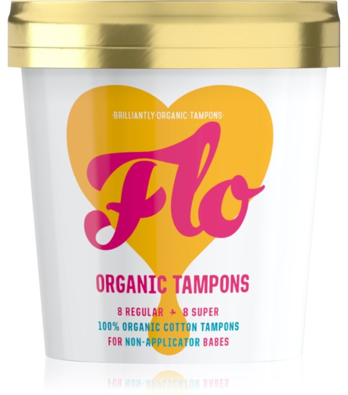 FLO Organic Tampons Tampons 16 St.