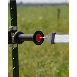 ako fencing Torgriff verzinkt mit Litzclip 40 mm Schwarz