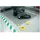 COBA Europe Arbeitsplatzmatte PVC 0,9 m x 0,6 m Grau