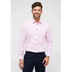 Langarmhemd ETERNA "MODERN FIT", Herren, Gr. 39, Normalgrößen, rosa, 100% cotton, tailliert, Langarm Manschette, Hemden