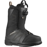 Salomon Titan BOA Snowboardstiefel, Black/Black/Roasted Cashew, 27