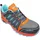 Goodyear GYSHU1583 S1P/SRA/HRO Metallfreie Zehen- und Zwischensohlen-Sicherheitstrainer aus Verbundwerkstoff, orange/blau, 41 EU