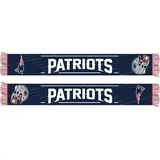 New England Patriots Schal Fanschal Scarf ** Team HD Knitted Jaquard Scarf ** in 145 x 20 cm - Einheitsgröße