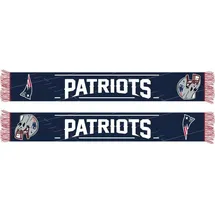 New England Patriots Schal Fanschal Scarf ** Team HD Knitted Jaquard Scarf ** in 145 x 20 cm - Einheitsgröße