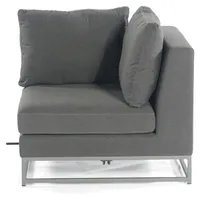 SonnenPartner Unique Eckmodul Outdoortextil Anthrazit sunbrella
