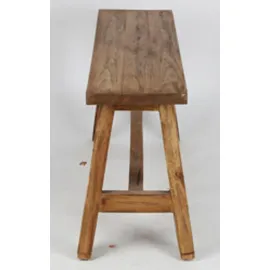 Buri Schuhbank 90 x 45 x 35 cm Sitzbank / braun