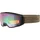 Alpina Double Jack Planet Q-Lite Skibrille schwarz - Verspiegelte, Kontrastverstärkende OTG Mit 100% UV-Schutz Für Erwachsene, black-sand matt, One Size