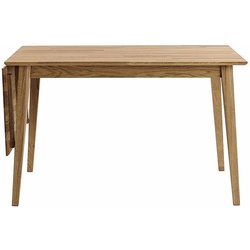 Holztisch aus Eiche massiv verlängerbar