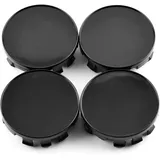 RhinoTuning 4 Stück Radnabenkappen für Nabendeckel OD 70 mm ID 65 mm, Schwarz Radnabenabdeckung Geeignet für Armada 16" Frontier Xterra Titan Pathfinder Rad, 40342-EA210 Felgendeckel