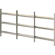 GAH Alberts Alberts 553708 Fenstergitter Venlo | ausziehbar | galvanisch blau verzinkt | 450 x 700-1050 mm