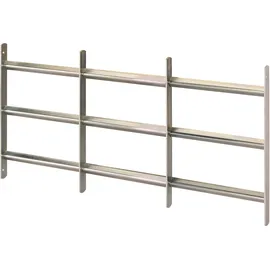 GAH Alberts Alberts 553708 Fenstergitter Venlo | ausziehbar | galvanisch blau verzinkt | 450 x 700-1050 mm