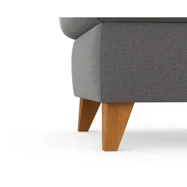 Home Affaire Polsterhocker Trelleborg 58 x 48 x 58 cm Grau